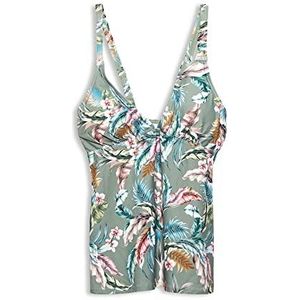 Esprit Malibu Beach Rcs Tankini-top, tankini-top, kaki licht 3, 44 dames, Groen