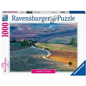 Ravensburger - Collectie Talent: Terrapille, Pienza, Siena, Toscane Puzzle, 16779 1, meerkleurig, 1000 Pezzi