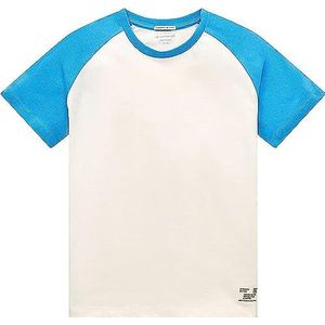 TOM TAILOR Jongens T-shirt, 18395 Rainy Sky Blue, 176, 18395 - Rainy Sky Blue