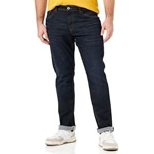 TOM TAILOR Josh 10120 Regular Slim Jeans voor heren, Destroyed Denim Blue, 34W/32L, 10120 Denim blue used