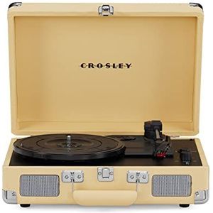 Crosley Cruiser Deluxe platenspeler vinyl – platenspeler – platenspeler vinyl – platina vinyl – vintage platenspeler – Fawn