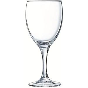 Arcoroc - Collectie Elegance – 6 steelglazen 19 cl van glas – professioneel gebruik – gemaakt in Frankrijk – versterkte verpakking, geschikt voor online verkoop