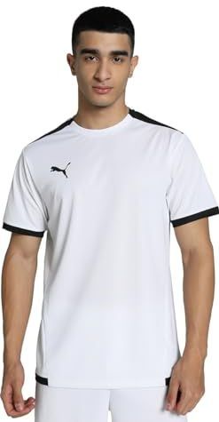 PUMA teamLIGA Jersey Heren sportshirt - Puma White-Puma Black