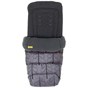 Cosatto Universal Footmuff - Cosy Toes, All Season Gewatteerde Pushchair Liner, Washable (Fika Forest)