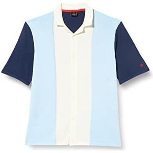 Merc of London Banning Polo Sweater Heren, Blauw, XL, Blauw