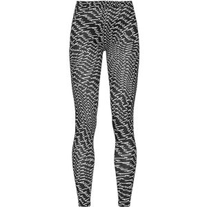 Pinko Ginseng Charmeuse Stam Leggings voor dames, Zb2_zwart/ivoor