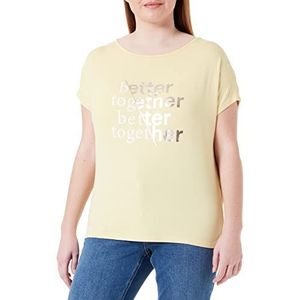 s.Oliver Mouwloos T-shirt voor dames, Geel-(325)