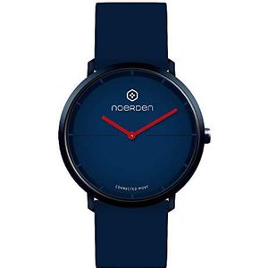 NOERDEN LIFE2 - Siliconen - hybride smartwatch - 38 mm, marineblauw, 38 mm
