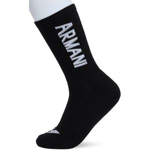 Emporio Armani Emporio Armani Man 2 stuks korte sokken voor heren, zwart.