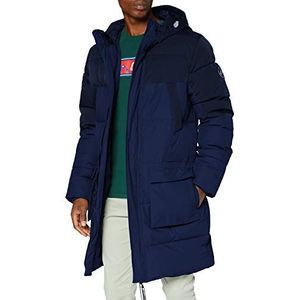Urban Classics Gewatteerde jas voor heren, donkerblauw/marineblauw