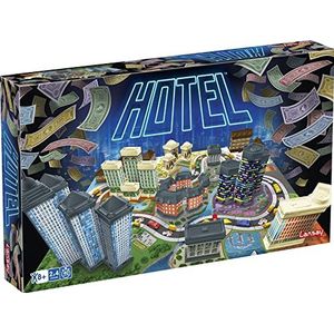 Hotel - Gezelschapsspel voor 2-4 spelers vanaf 8 jaar - Bouw luxueuze hotels in een race tegen de klok - Lansay
