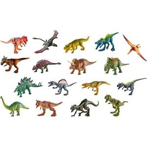 Jurassic World FML69 Mini dinosaurus actiefiguur, dinosaurus speelgoed vanaf 3 jaar