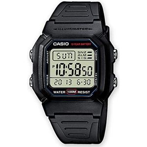 Casio collection heren horloge, Zwart/Grijs, taille unique