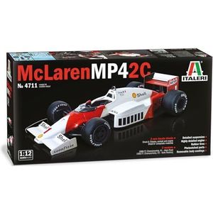 Italeri 4711 MC Laren MP4/2C Prost-Rosberg, schaal 1:12, modelset, model van kunststof, modelbouw, IT4711