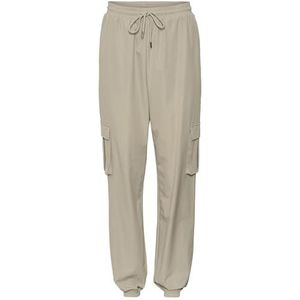 VERO MODA Vmkimberly Hw Noos cargobroek voor dames, Abbey Stone