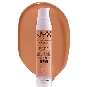 NYX Professional Makeup Concealer Bare With Me Concealer Serum, Natuurlijke Afwerking, Gemiddelde dekking, Kleur: Karamel (08.5)