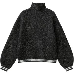 United Colors of Benetton Onderhemd M/L 1ewbc200l Sweater Meisjes, zwart.
