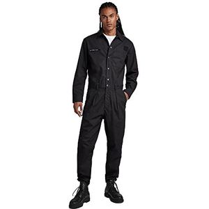 G-STAR RAW G-STAR Chinobroek van denim, tuinbroek voor heren, zwart, M, zwart.