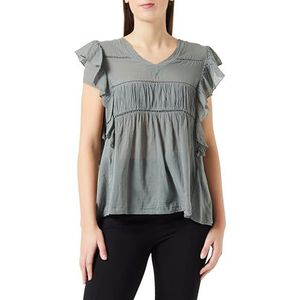 DreiMaster blouse blouse dames, Olijf