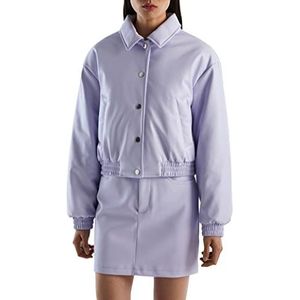 United Colors of Benetton Veste demi-saison pour femme, Lilas 2 k1, S