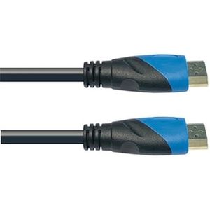 Brightium Câble HDMI 2.0 mâle-mâle de 2 m, 4 K, idéal pour connecter des appareils multimédias et diffuser de l'audio et de la vidéo haute définition.