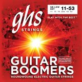 GHS BOOMERS LOW TUNE snaren voor elektrische gitaar - GB-LOW - Low Tuned - 011/015/019/033/043/053