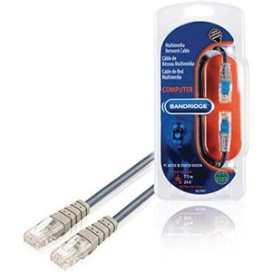 Bandridge BCL7007 Netwerkkabel, RJ45 / RJ45, 7,5 m, blauw