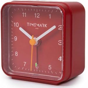 Timemark Horloge Réveil Rouge