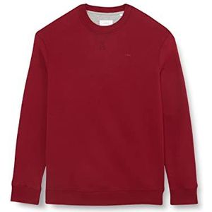 s.Oliver Big Size Sweatshirt met lange mouwen, heren, rood, XXL, oversized, Rood