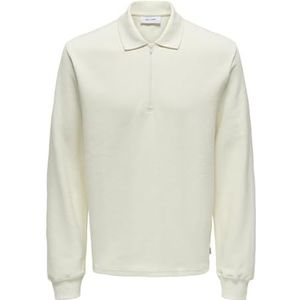 Only & Sons Onstrevor Reg Ls Polo Noos Poloshirt voor heren, Brons