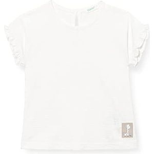 United Colors of Benetton (Z6ERJ T- Shirt 39U9MM288, Snow White 074, 50 cm Bébé Fille