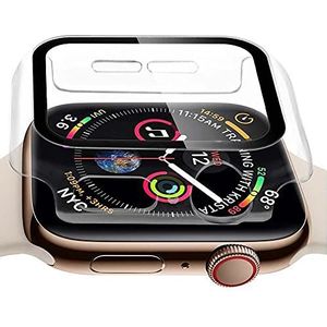 Optiguard Infinity Glass 44 mm Apple Watch S gehard glas dekt het hele glas af