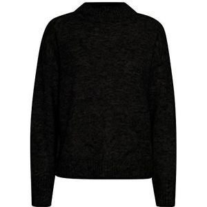 ICHI sweater dames, 194008/zwart, S, 194008 / zwart