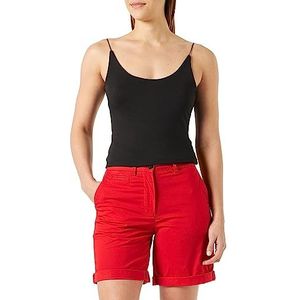 Tommy Hilfiger Co Blend Chino shorts voor dames, Fireworks