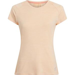 Energetics T-shirt Evii pour femme, chiné/orange clair, taille M
