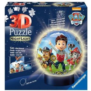 Paw Patrol Nachtlampje Puzzel (72 stukjes)