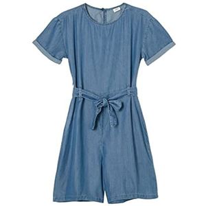 s.Oliver Korte jumpsuit, blauw, 15 jaar voor meisjes, Blauw