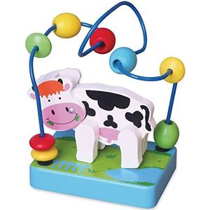 Viga Toys - 59661 – wiskundige berekening – mini-kralenframe – koe