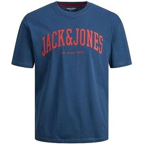 JACK&JONES JUNIOR Jjejosh T-shirt Ss Crew Neck Noos Jnr Polo jongens, Blauwe teken