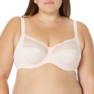 Elomi Morgan Banded Underwire Stretch Lace Bra BH met volledige bedekking, voor dames, Roze
