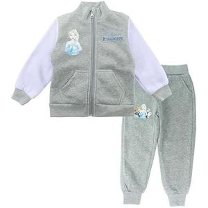 Disney Joggingpak van de ijskoningin voor meisjes - 2 jaar joggen voor meisjes (2 stuks), Paars.