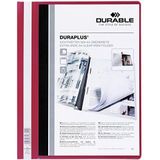 Durable Duraplus documentenmap, rood