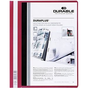 Durable Duraplus documentenmap, rood
