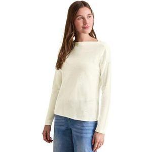 CECIL Pull avec maille, Vanilla White, XL