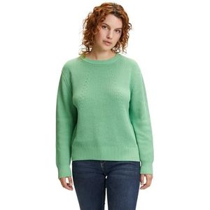 Betty & Co Pull en tricot texturé pour femme, Menthe poivrée, 44