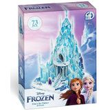 4D Build - 4D Build, Disney Princess Frozen Elsa's Ice Palace 3D puzzel, 73-delige papiermodelset voor tieners en volwassenen, leeftijd 8+ (Spin Master 4D51020-6068470)