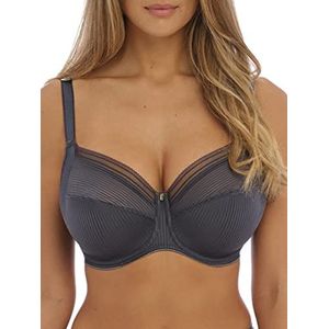 Fantasie Fusion beha met volle cups met zijdelingse ondersteuning, Leisteen