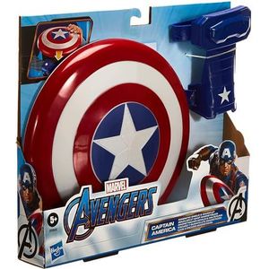 Marvel Avengers End Game – Marvel Avengers End Game – magnetisch schild en handschoen van Captain America, meerkleurig