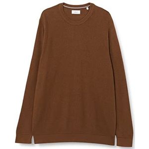 s.Oliver Heren sweater, bruin, XXL Plus, Bruin