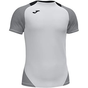Joma Essential II T-shirt voor heren Equip. M/C, wit/zwart